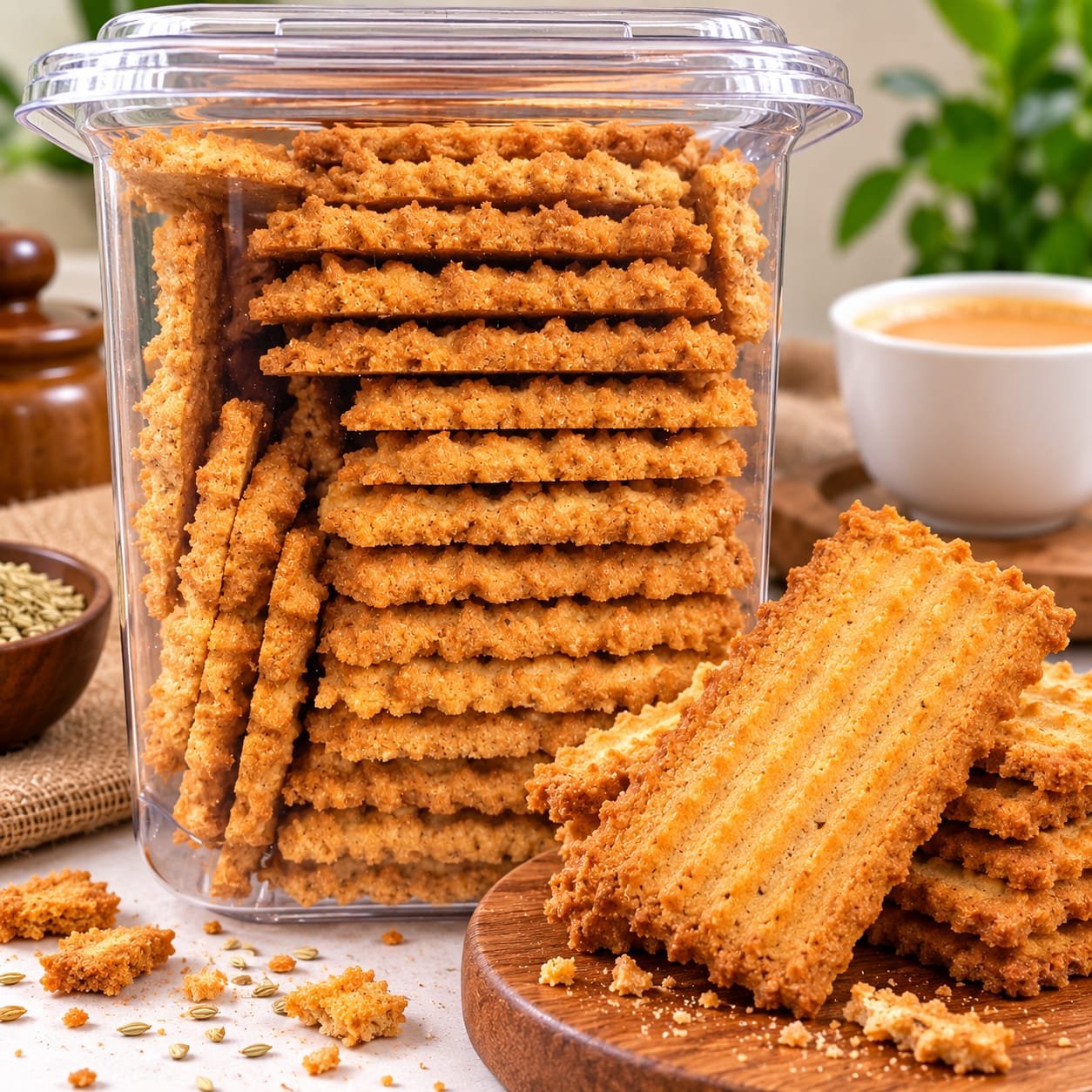 ATTA DESI GHEE COOKIES – Traditional & Delicious