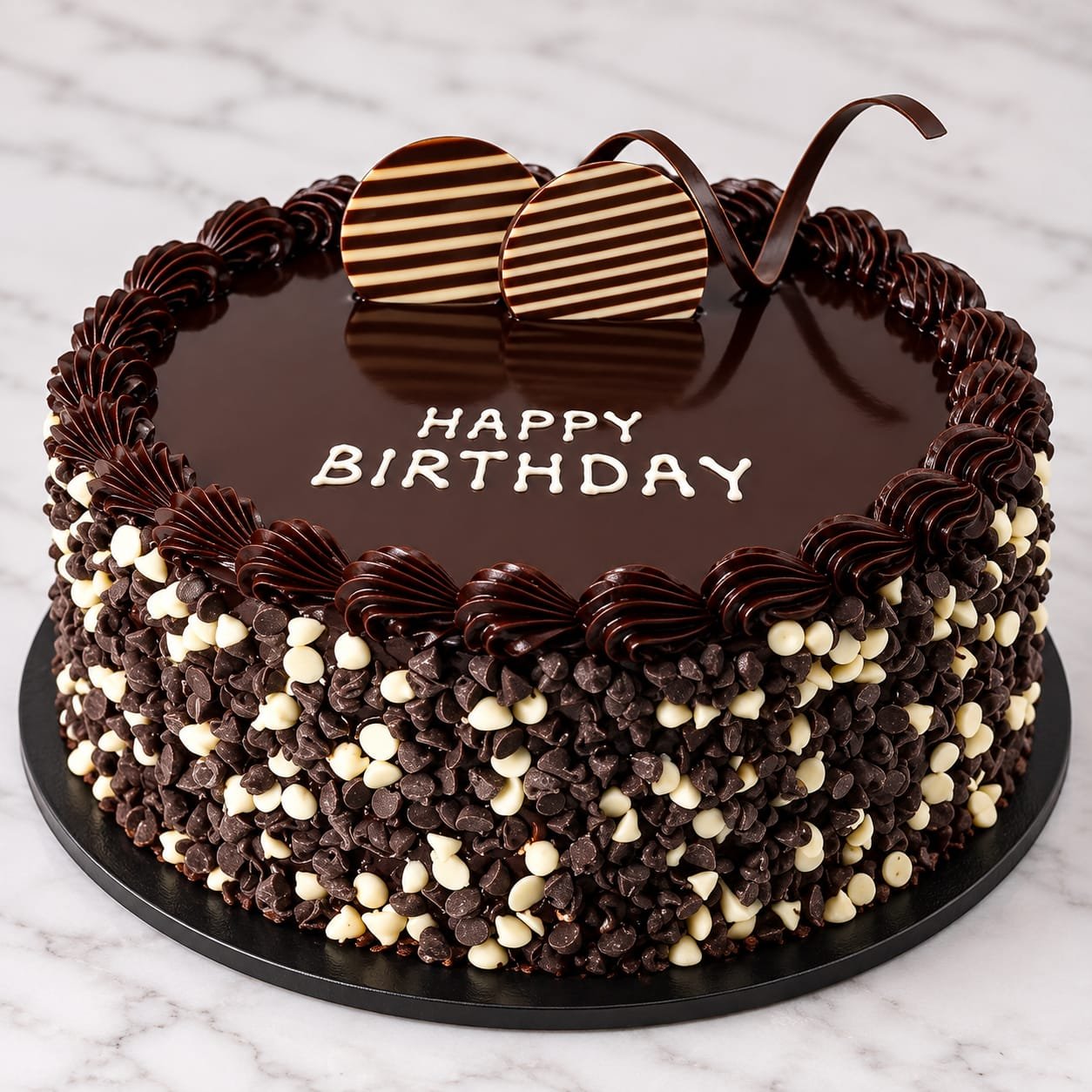 Chocolate Chip Cake – Rich, Creamy & Loaded with Chocolate Chips