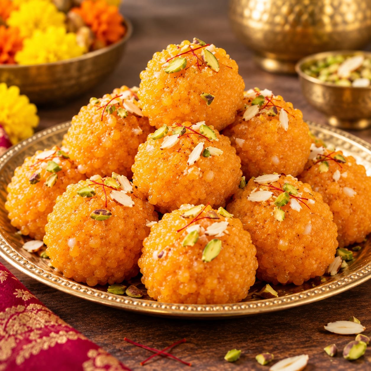 Desi Ghee Motichoor Ladoo